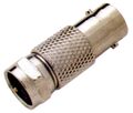 Q996 - Adattatore BNC Femmina - F Maschio - Connettori Adattatori