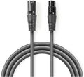 ND1975 - Cavo audio bilanciato XLR a 3 pin maschio-femmina 10m - Cavi Audio Video