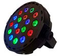 WB2495 - Mini Faro strobo RGB 18 LED 36W - Effetti Luce