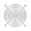 U977 - Griglia di protezione per ventola 100X100mm - Ventole