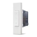 01156 - Commutatore doppio tasto interbloccato bianco linea ZEN - Linea ZEN