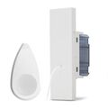 01272 - Pulsante tirante bagno unipolare bianco linea ZEN - Linea ZEN