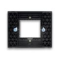 02316 - Supporto nero 2 posti linea Zen - Linea ZEN