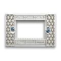 02328 - Supporto bianco 3 posti linea Zen - Linea ZEN