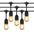 EL1942 - Catena di luci per esterno E27 10 metri - Illuminazione da Esterno