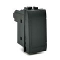 EL2324 - Interruttore unipolare 16A-250V nero compatibile Living International - Compatibile Living International