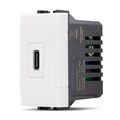 EL2509 - Presa USB tipo C 5V ricarica rapida 2.4A compatibile Living International - Compatibile Living International