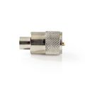 ND1210 - Connettore PL259  Maschio | Per Cavi Coassiali RG58 | 25 pezzi | Metallo - TV-SAT