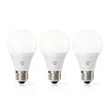 ND9050 - Lampadina LED Smart Wi-Fi 9W Bianco caldo 2700K E27 800 lumen confezione da 3 pezzi - Lampade LED