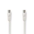 ND4026 - Cavo coassiale 90dB IEC (coassiale) maschio-IEC (coassiale) femmina 1,5m Bianco - TV-SAT