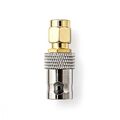 ND4652 - Adattatore SMA - BNC SMA maschio-BNC femmina Oro/Metallo - TV-SAT