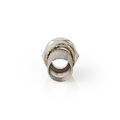 ND5246 - Connettore F Maschio Per Cavi Coassiali da 7,5mm confezione da 25 pezzi - TV-SAT