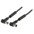 ND9105 - Cavo Coassiale 120 dB ad Angolo Coassiale Maschio - Femmina Coax (IEC) 10m Nero - TV-SAT