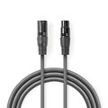 ND5002 - Cavo DMX Digitale da 110 Ohm Maschio a 3 Pin XLR-Femmina a 3 Pin XLR 3m - Cavi Audio Video