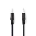 ND180 - Cavo Audio Stereo jack audio maschio 3,5 mm  1m Nero - Cavi Audio Video