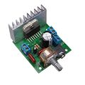 F1490 - Amplificatore audio di potenza DC12V 2x15W 2 canali TDA7297 - Amplificatori