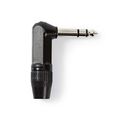 ND5050 - Connettore Audio Stereo Maschio angolato da 6,35 mm - Connettori e Adattatori