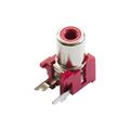 SP648 - Connettore RCA per CS Rosso - Connettori e Adattatori