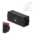 SP1010 - Adattatore Accoppiatore Speakon femmina - Jack 6.3mm femmina - Connettori e Adattatori