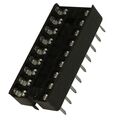 A9152 - Zoccolo per integrato 18 piedini  DIP-18 - confezione da 26 pezzi - Zoccoli - Dissipatori