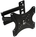 STAND400 - Supporto a muro per TV LED LCD 14-42'' inclinabile 3 snodi nero -  Staffe e Supporti 