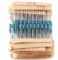 WB821 - Kit 2600pz resistenze 130 valori 1/4W 0.25W 1 Ω ~ 3MΩ - Resistenze