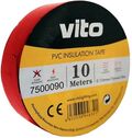 EL275 - Nastro isolante 15mm 10m rosso - Nastro isolante