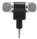 MIC129 - Microfono stereo snodabile 90° jack 3.5mm 3 poli per PC - Microfoni