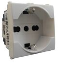 EL232 - Presa schuko bianca 16A 250V compatibile Vimar Arké - Compatibile Vimar Arké 