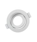 EL691 - Supporto per faretto GU10 da incasso Ø75mm bianco - Faretti LED