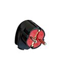 EL121 - Spina schuko angolata maschio IP20 nera 16A 250V - Connettività