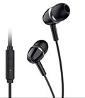 F2080 - Cuffie auricolari con microfono 1.2m jack audio 3.5mm nere KSC-659 - Cuffie Auricolari