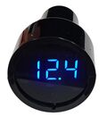 T626 - Voltmetro presa accendisigari 12-24V - Display blu - Laboratorio