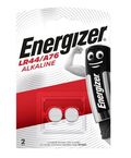E1052 - Batteria alcalina a bottone LR44 175mAh 1.5V blister da 2 Energizer - Batterie Alcaline