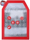 ED3188 - Lavagna Avvento Count Down Natale 31x45cm Christmas Gifts - Illuminazione da Esterno