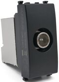 EL204 - Presa TV SAT derivata nera compatibile Vimar Arké - Compatibile Vimar Arké 