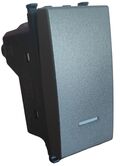 EL202 - Deviatore grigio  con spia compatibile Vimar Arké - Compatibile Vimar Arké 