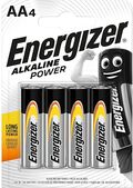 E1034 - Batteria alcalina tipo AA LR6 1.5V blister da 4 Energizer - Batterie Alcaline