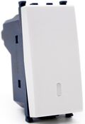EL290 - Pulsante unipolare bianco compatibile Vimar Arké - Compatibile Vimar Arké 