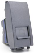 EL171 - Connettore di rete RJ45 CAT6 grigio compatibile Vimar Arké - Compatibile Vimar Arké 