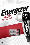 E1027 - Batteria alcalina tipo A27 12V blister da 2 Energizer - Batterie Alcaline