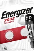 E1030 - Batteria al litio a bottone CR2032 3V blister da 2 Energizer - Batterie Lithio