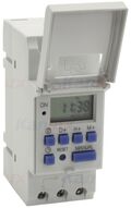KA2216 - Timer temporizzatore elettronico 24h per guide Din (TH35) JVT3 Kanlux - Timer