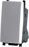 EL1996 - Invertitore 16A 250V Bianco compatibile Vimar Plana - Compatibile Vimar Plana