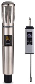 MIC032 - Microfono wireless ricaricabile UHF WF2024-1 - Microfoni
