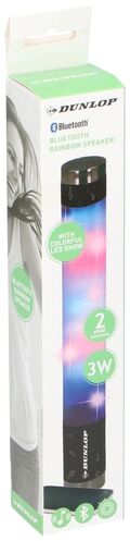 ED4104 - Speaker Bluetooth 3W 48 LED multicolore Dunlop - Speaker Bluetooth