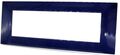 EL1298 - Placca in tecnopolimero 7 posti color blu compatibile Vimar Plana - Compatibile Vimar Plana