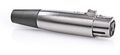 ND1335 - Connettore XLR Femmina a 3 pin XLR 25 pezzi Metallo - Connettori e Adattatori