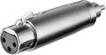 01518 - Adattatore da XLR femmina a RCA maschio - Connettori e Adattatori