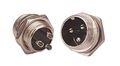 B2197 - Connettore XLR maschio 3 poli da pannello - Connettori e Adattatori